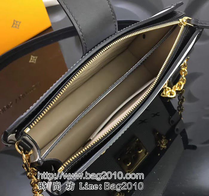 路易威登LV頂級原單M53052白色, 2018早秋系列新款 Malletage印花女挎包 YDH1418